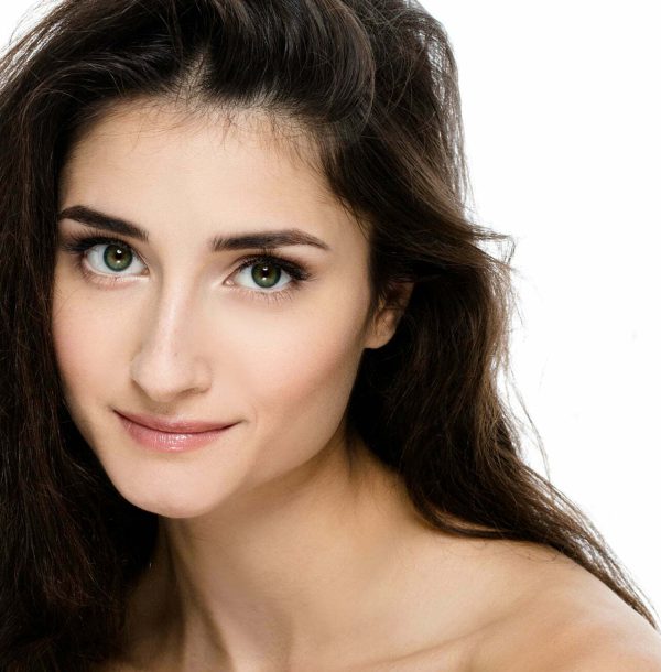 Beautiful woman face close up eyes beauty beautiful woman with beautiful skin